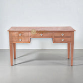 Zepto Copper Inlay 5 Drawers Console Table